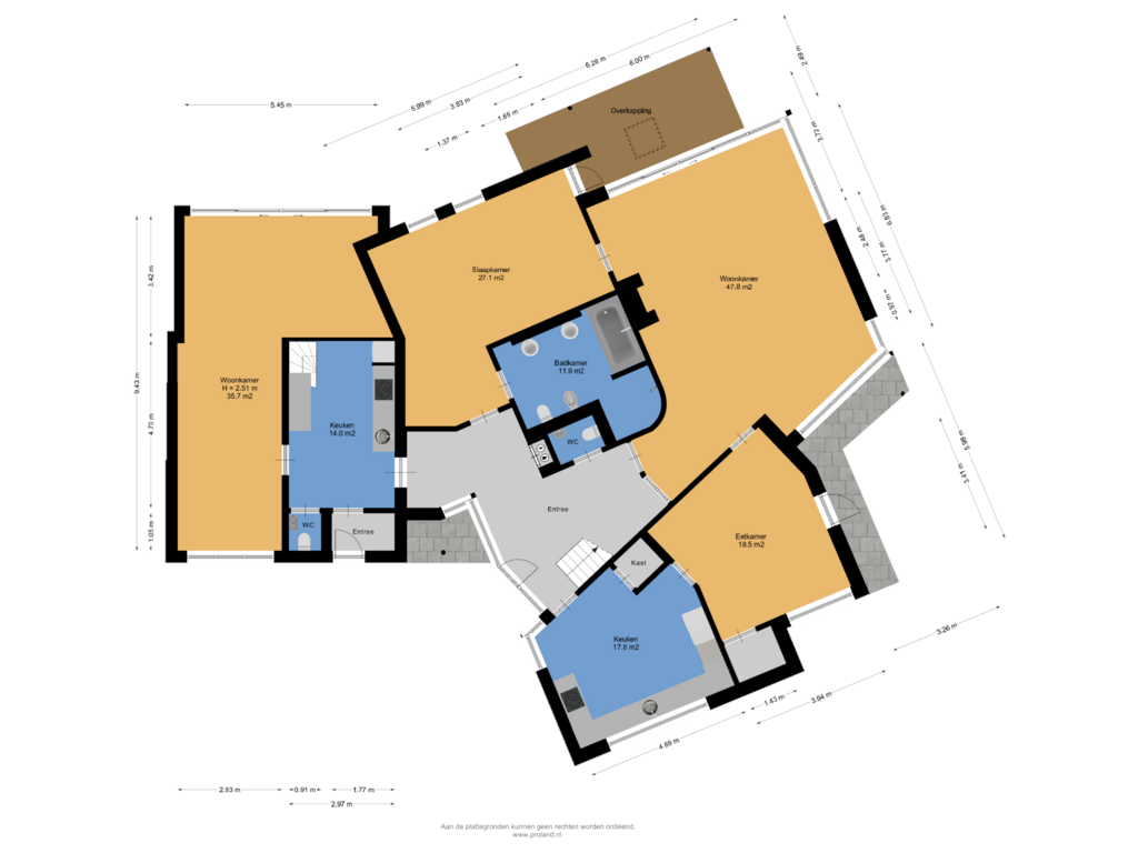 Bekijk plattegrond van Begane Grond van Ermerweg 127