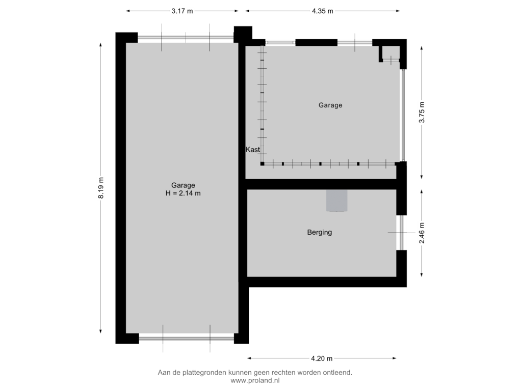 Bekijk plattegrond van Garage van Ermerweg 127