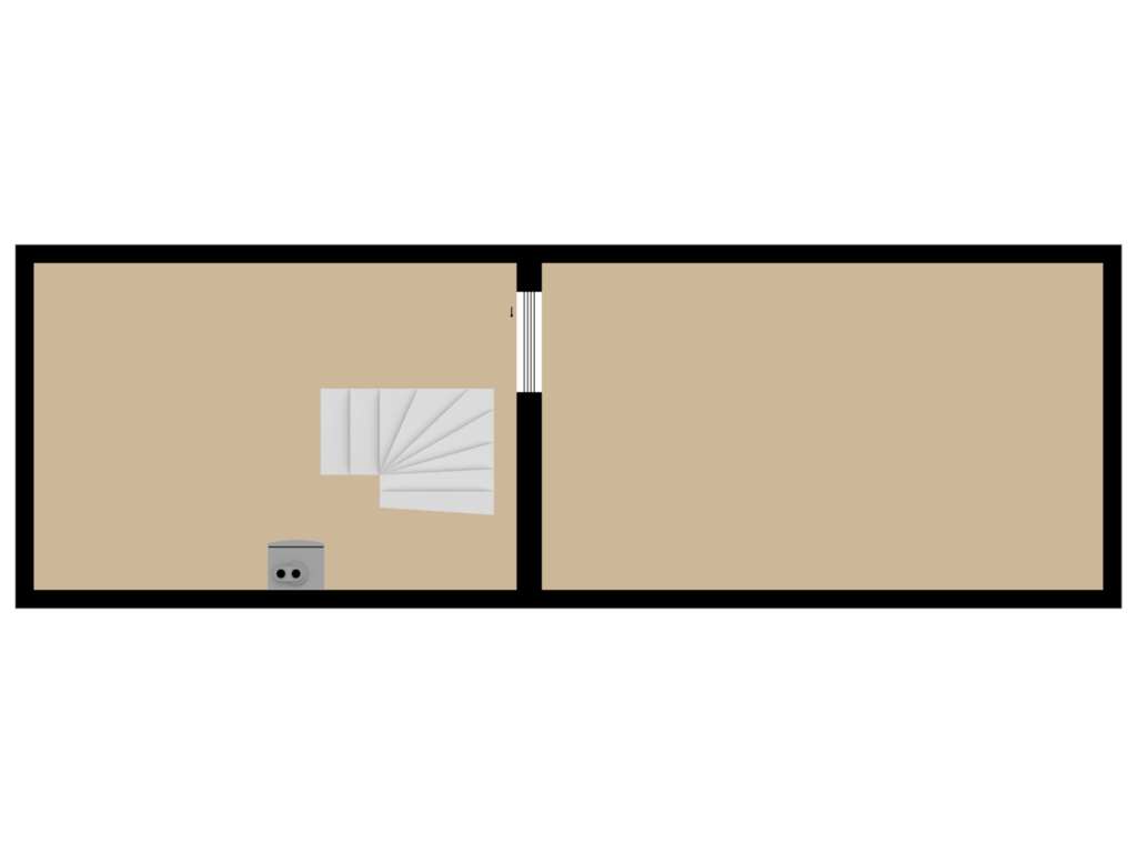 Bekijk plattegrond van Kelder van Groteweg 44