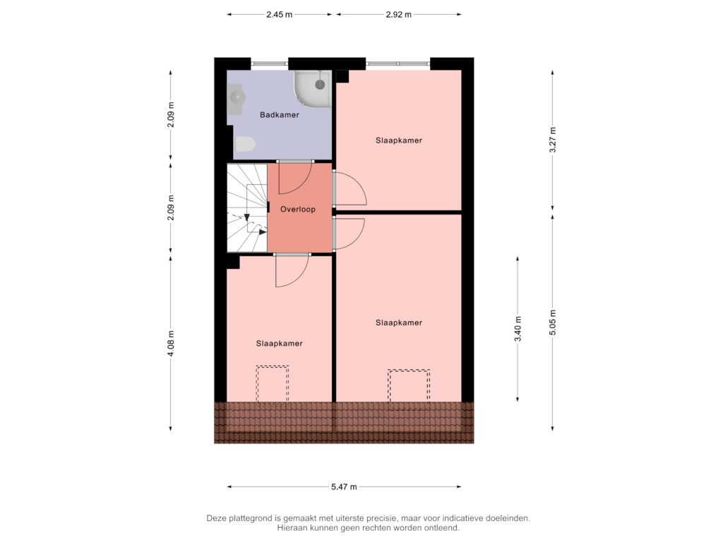 Bekijk plattegrond van 1e Verdieping van Schermer 47