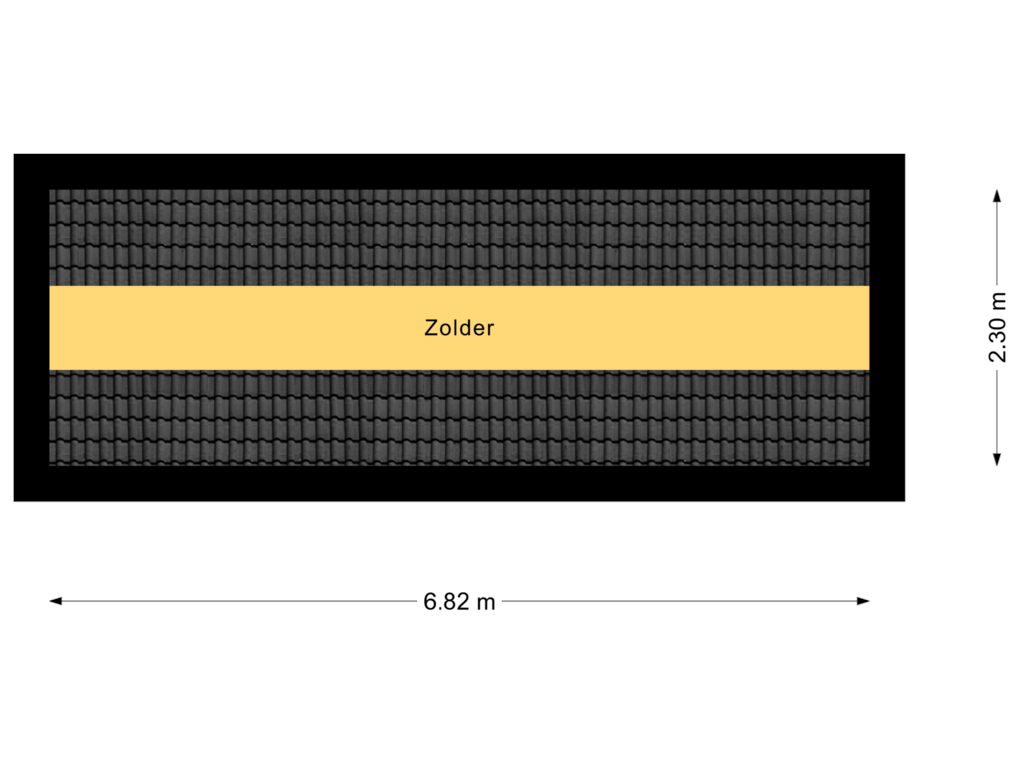 View floorplan of 2e Verdieping of Maardijk 87-A