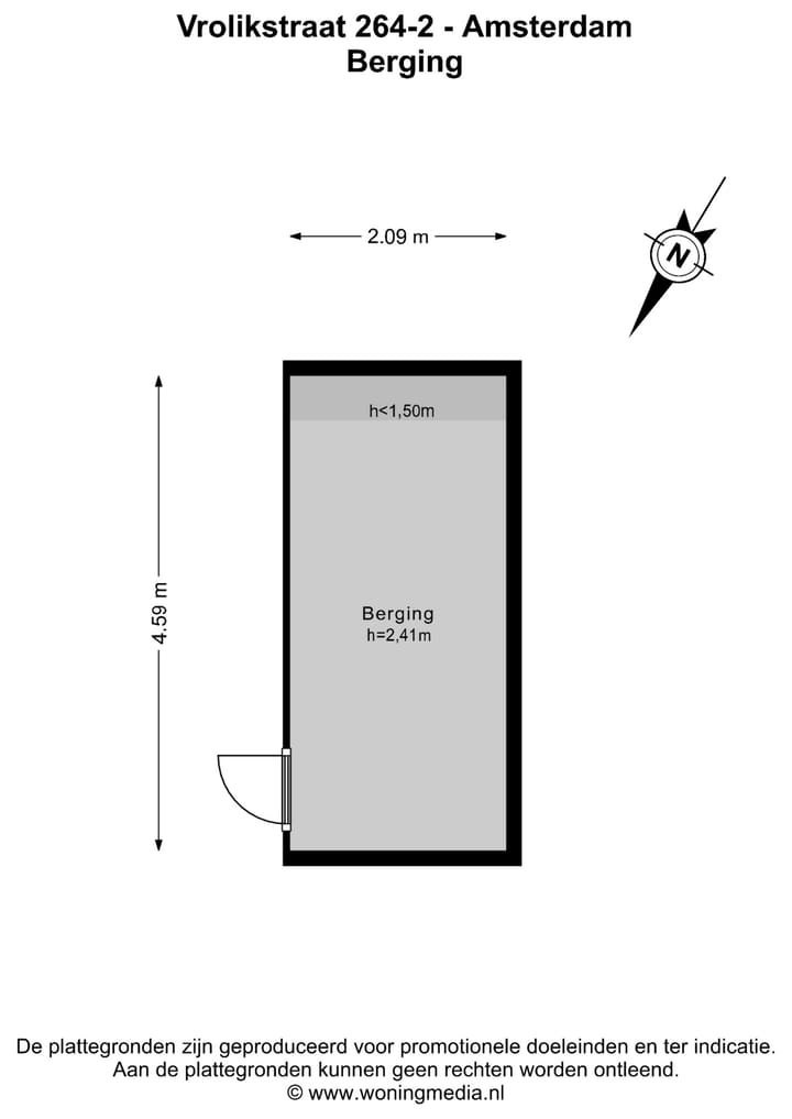 Foto 22 van Vrolikstraat 264-2