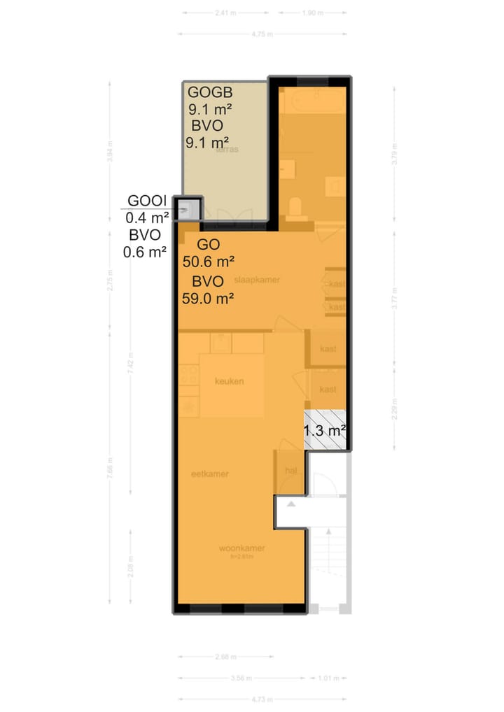 Foto 22 van Van Hallstraat 33-1