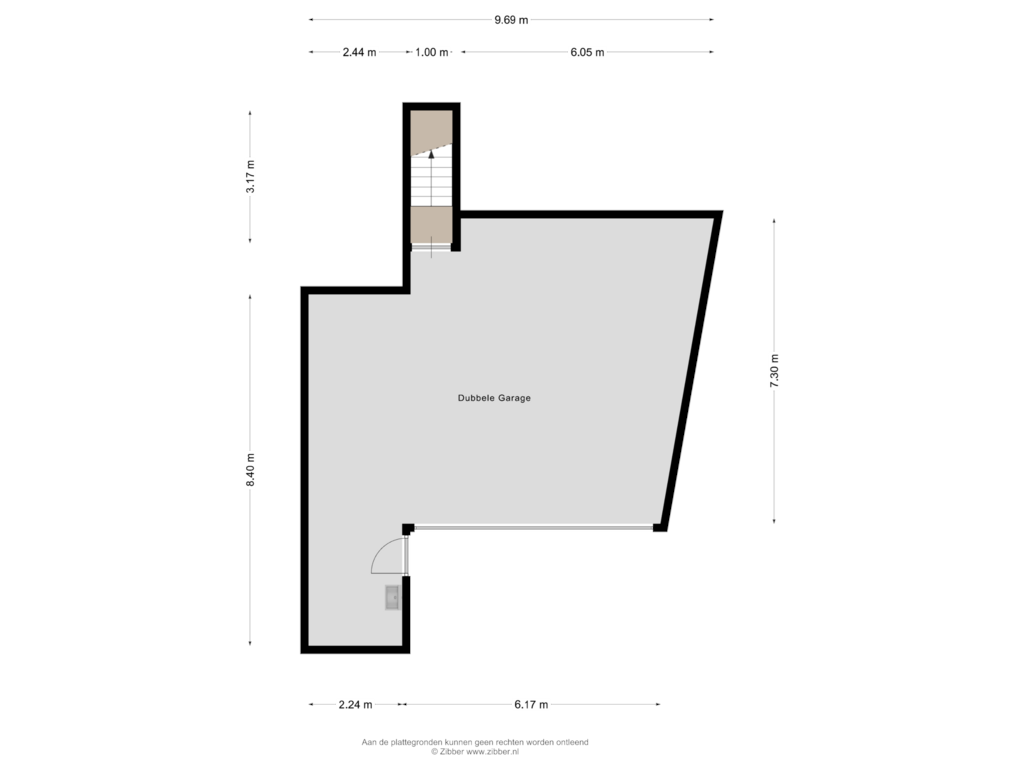 View floorplan of Kelder of Stelt 1