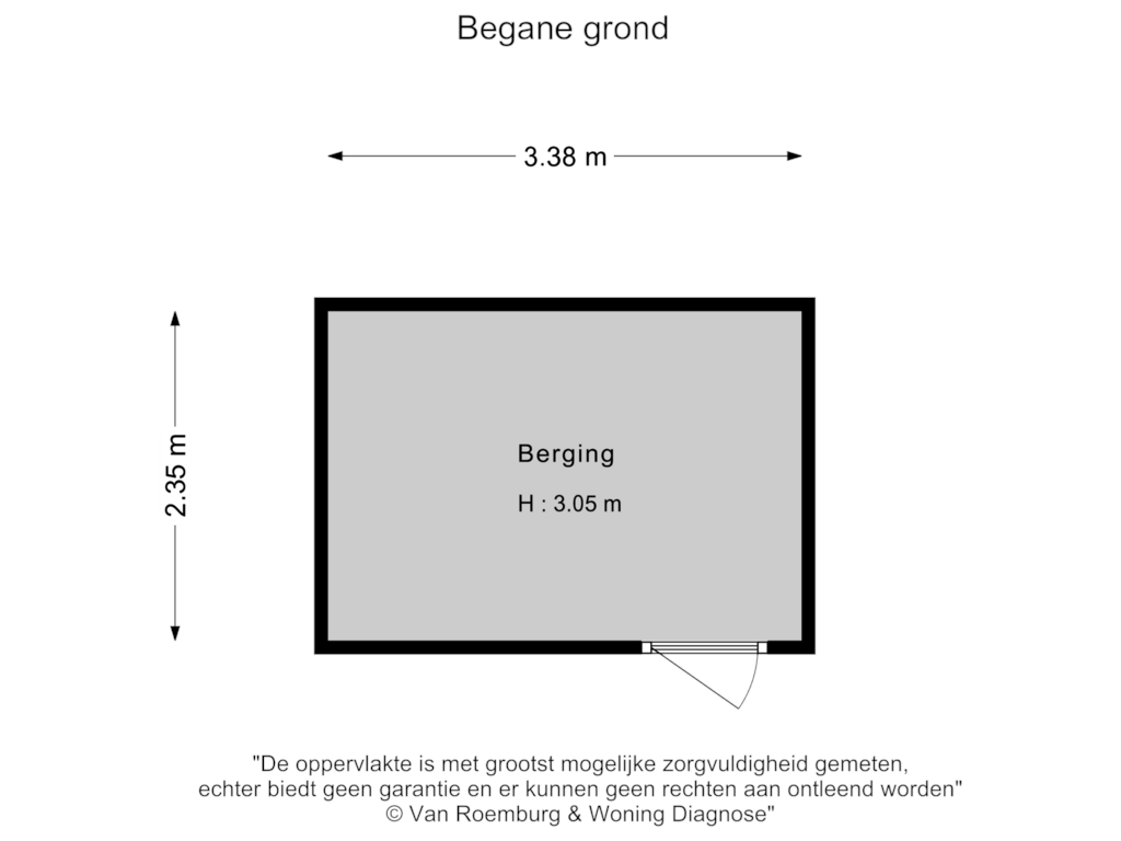 Bekijk plattegrond van Berging van Wiborgeiland 127