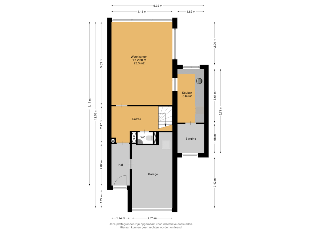 Bekijk plattegrond van Begane Grond van Mecklenburgstraat 25