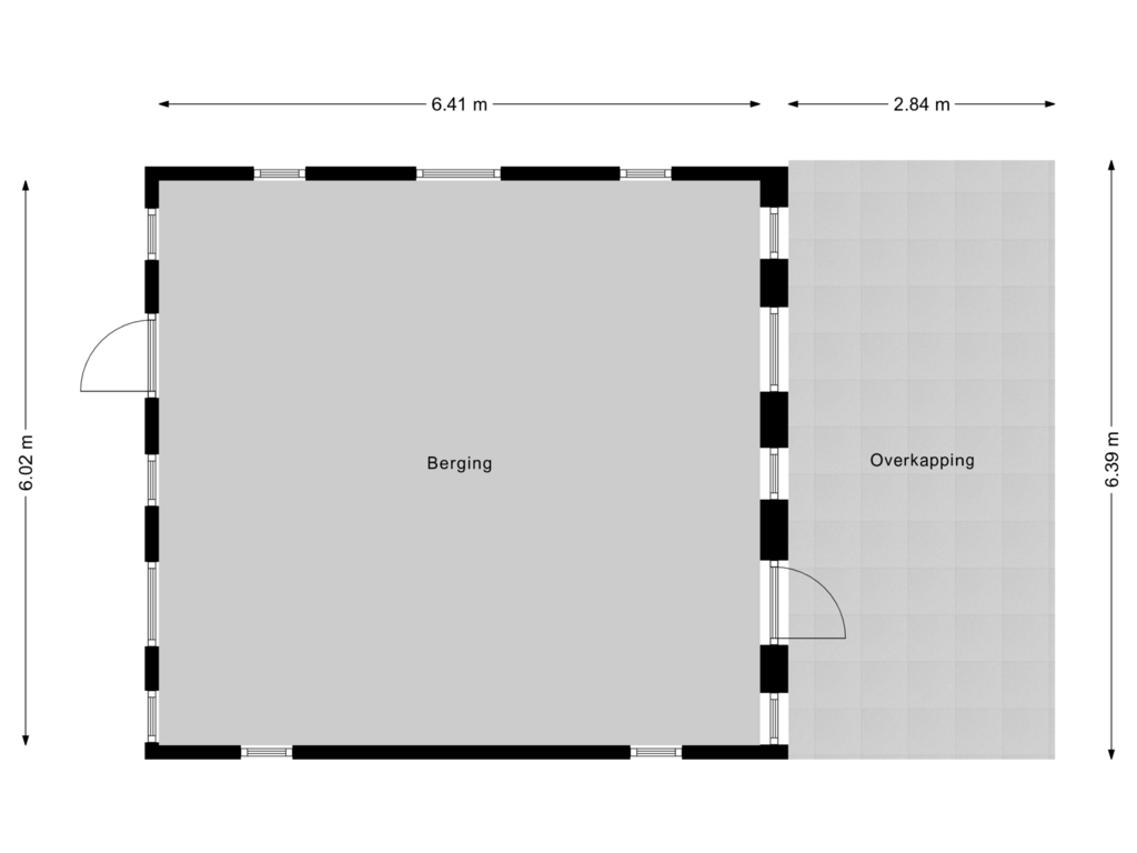 Bekijk plattegrond van Berging van Oud Avereest 52