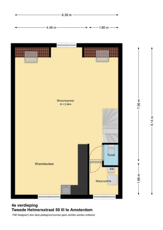 Foto 37 van Tweede Helmersstraat 50-3