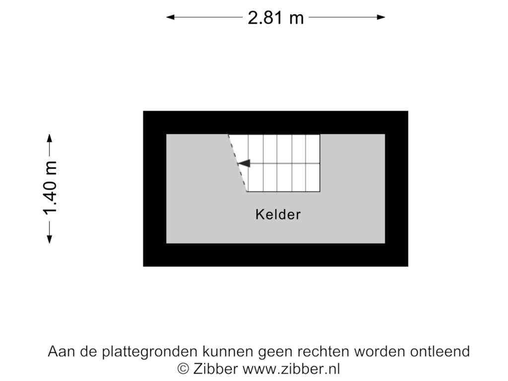 Bekijk plattegrond van Kelder van Eemstraat 3