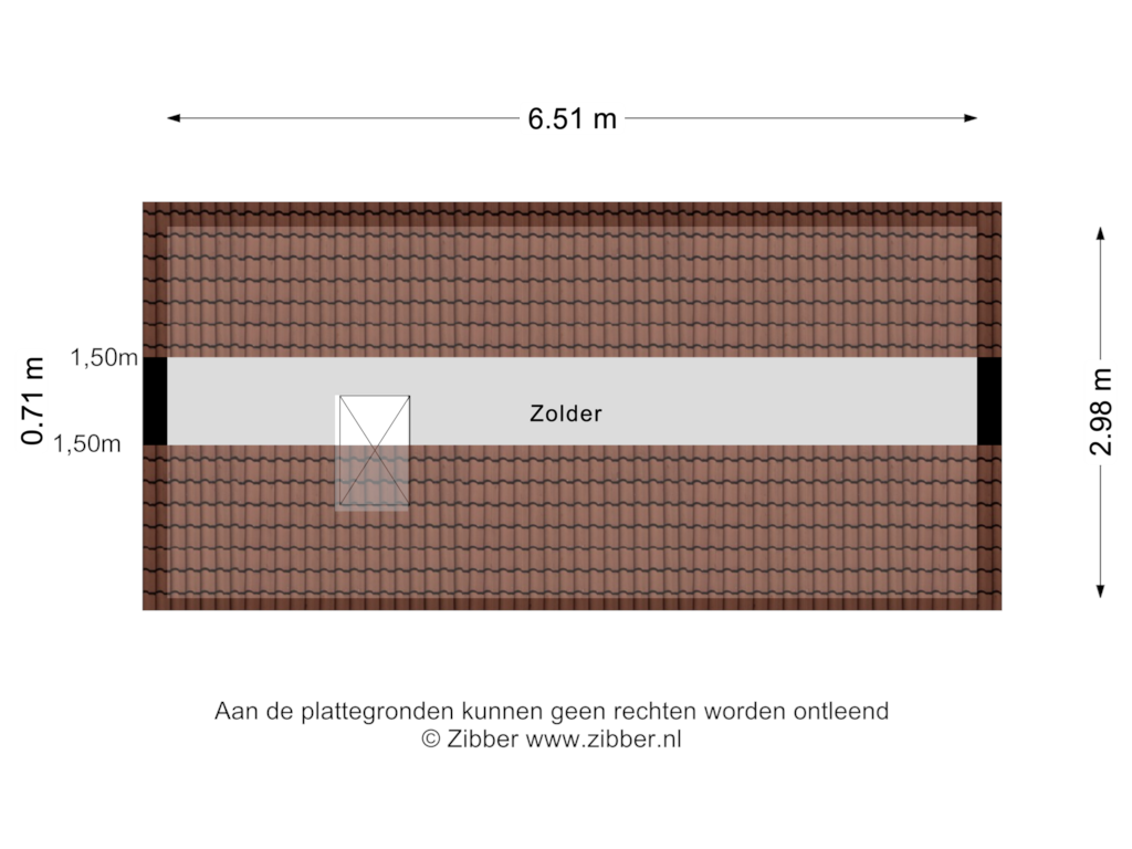 Bekijk plattegrond van Zolder van Spinnersweg 9