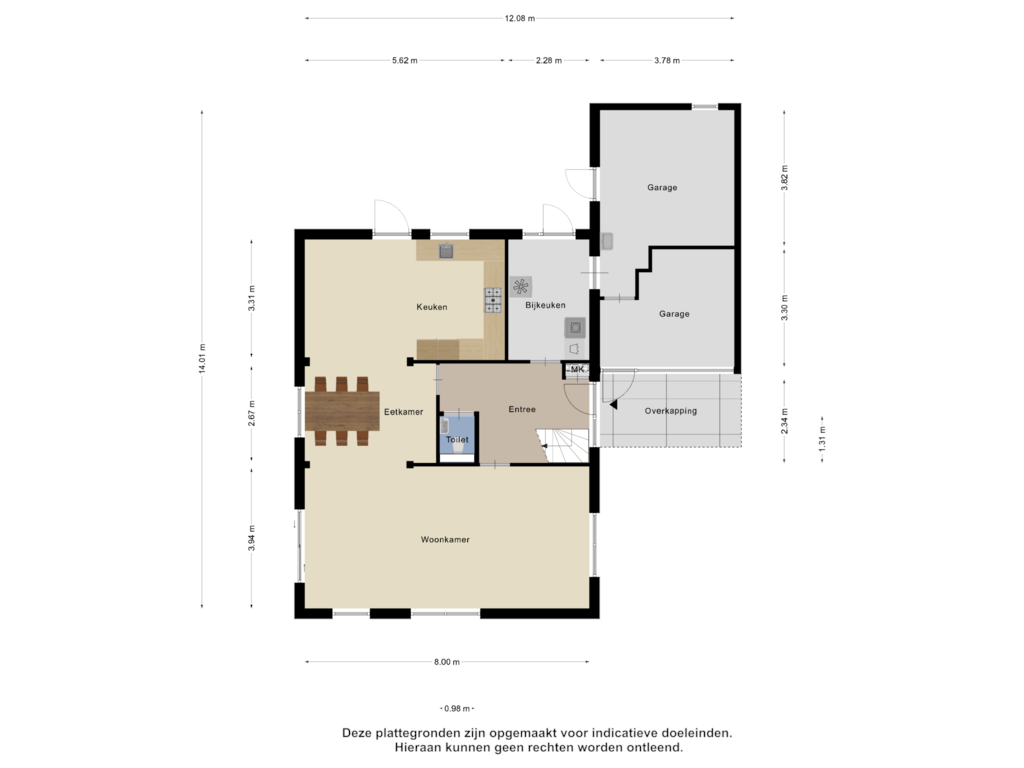 Bekijk plattegrond van Begane Grond van Joosstraat 11