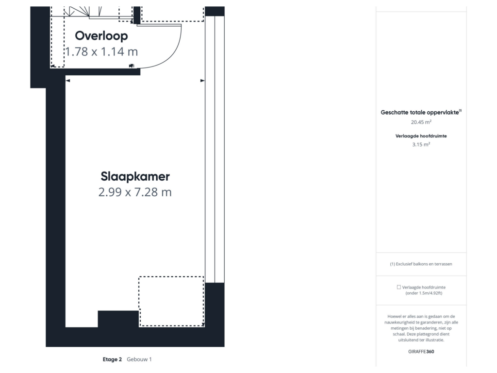 Bekijk plattegrond van 2e verdieping van Oosterscheldestraat 124