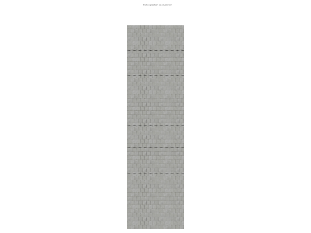 View floorplan of Parkeerplaatsen of Appartement (Bouwnr. 1)