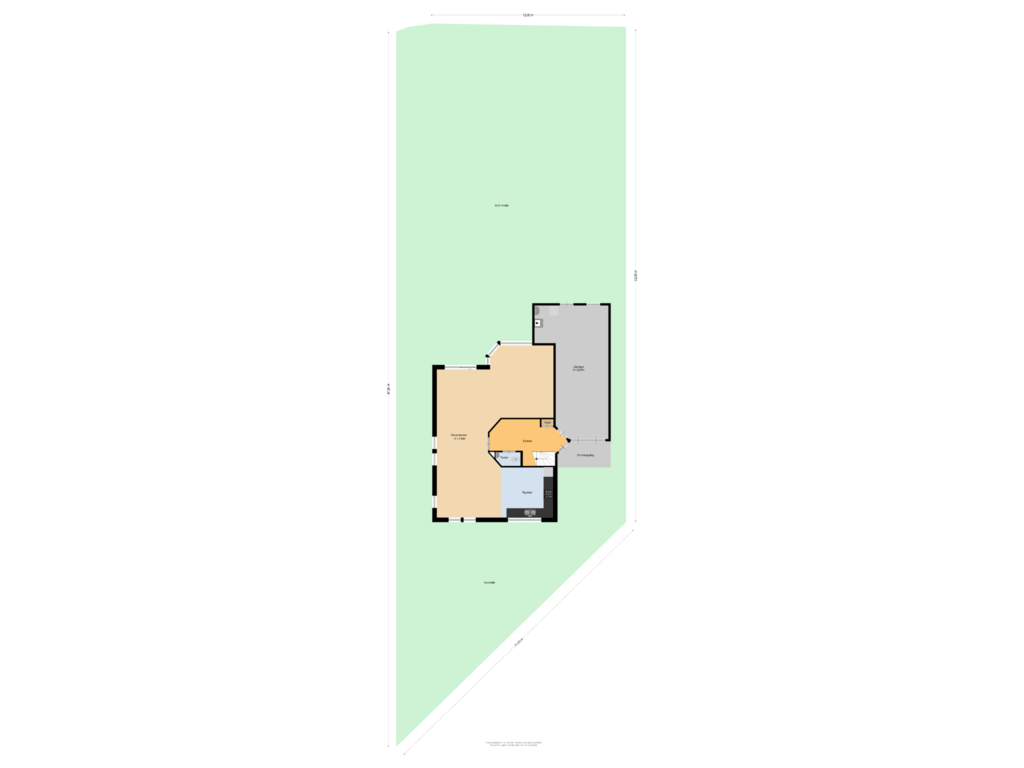 View floorplan of Situatie of Willemijn Posthumusstraat 5