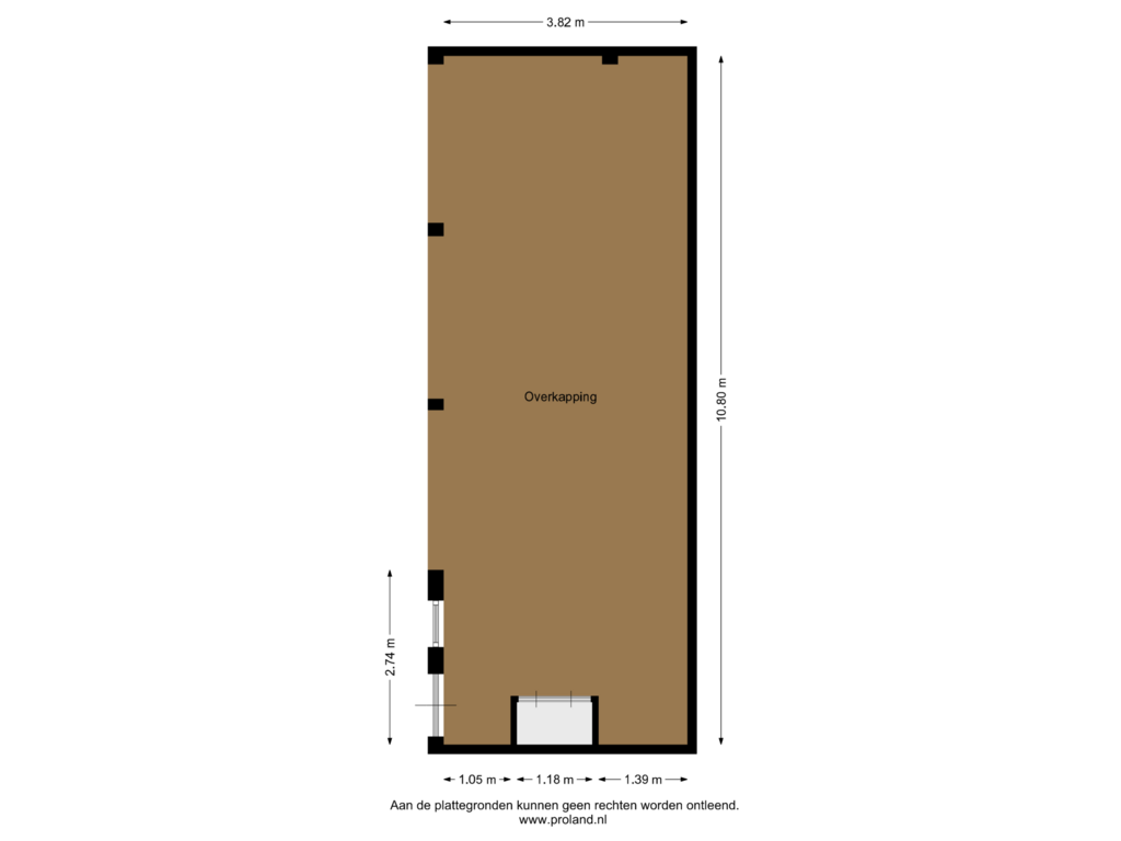 Bekijk plattegrond van Overkapping van Breedijk 30