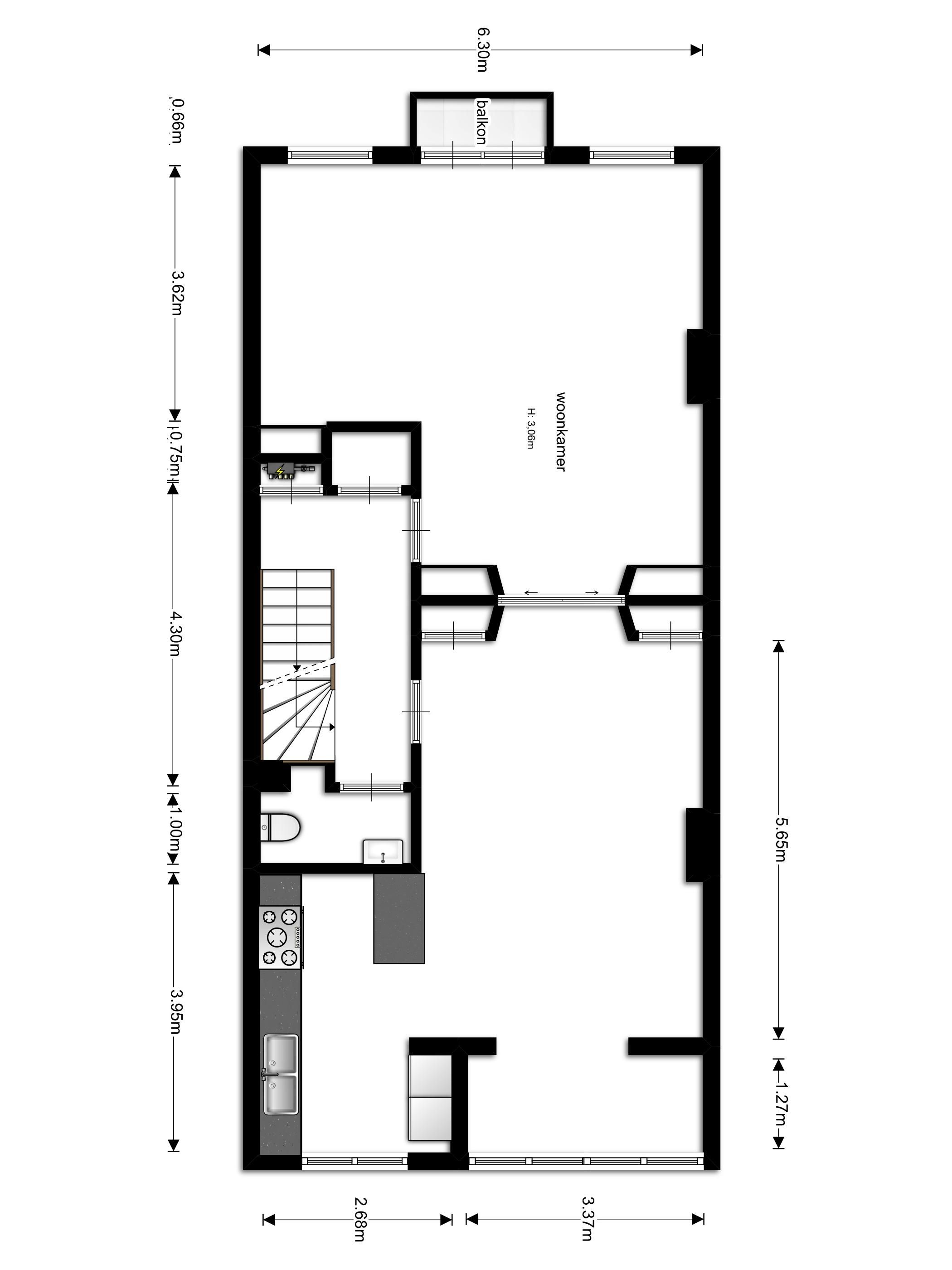 Photo 63 of Moreelsestraat 35-2