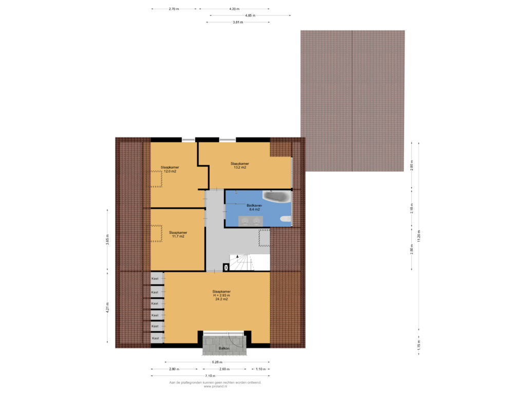 Bekijk plattegrond van 1e Verdieping van Asserbrink 7