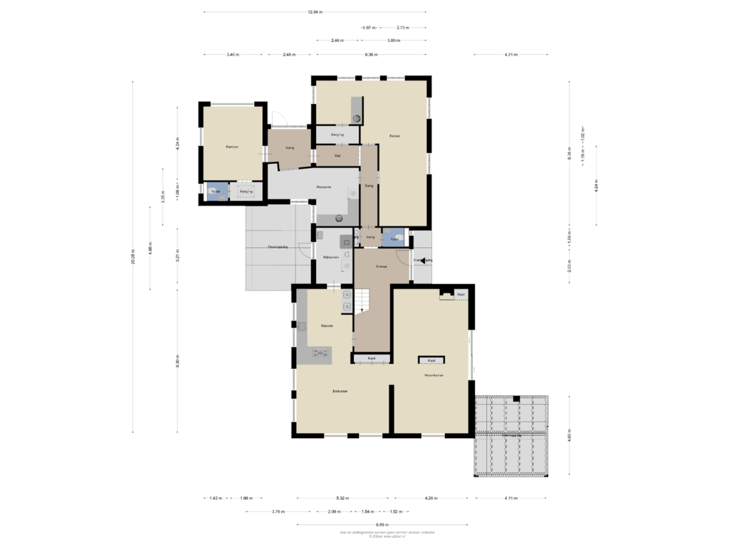 Bekijk plattegrond van Begane Grond van Abbinkstraat 22