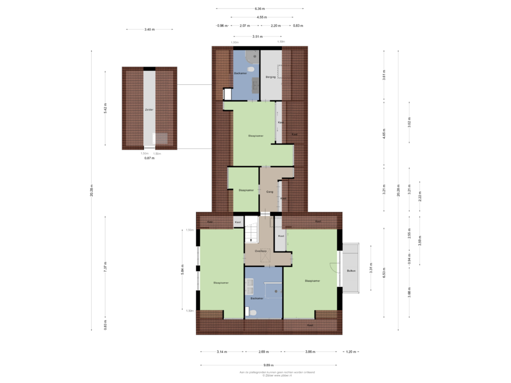 Bekijk plattegrond van Eerste Verdieping van Abbinkstraat 22