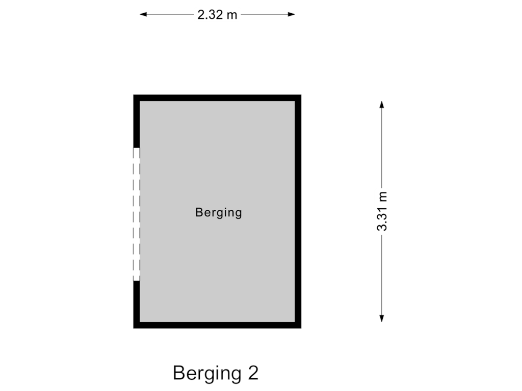 Bekijk plattegrond van Berging 2 van Reimslaan 206