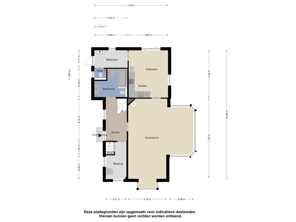 Bekijk plattegrond van Begane Grond van Verlengde Bladderswijk OZ 5