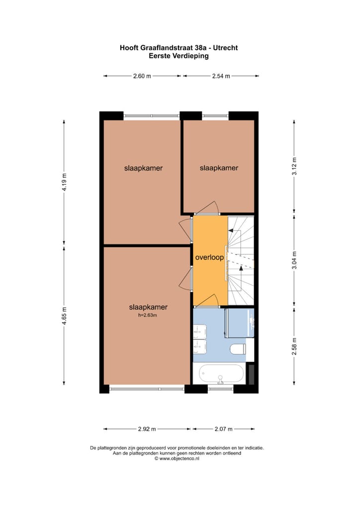 Foto 48 van Hooft Graaflandstraat 38-A