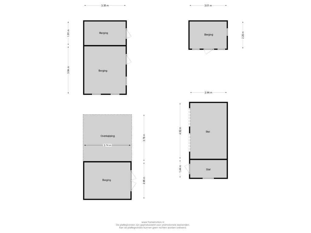 Bekijk plattegrond van Berging van Zwaluwsedijk 5