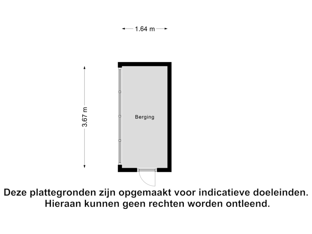 Bekijk plattegrond van Berging van Gijzelaarslaan 28