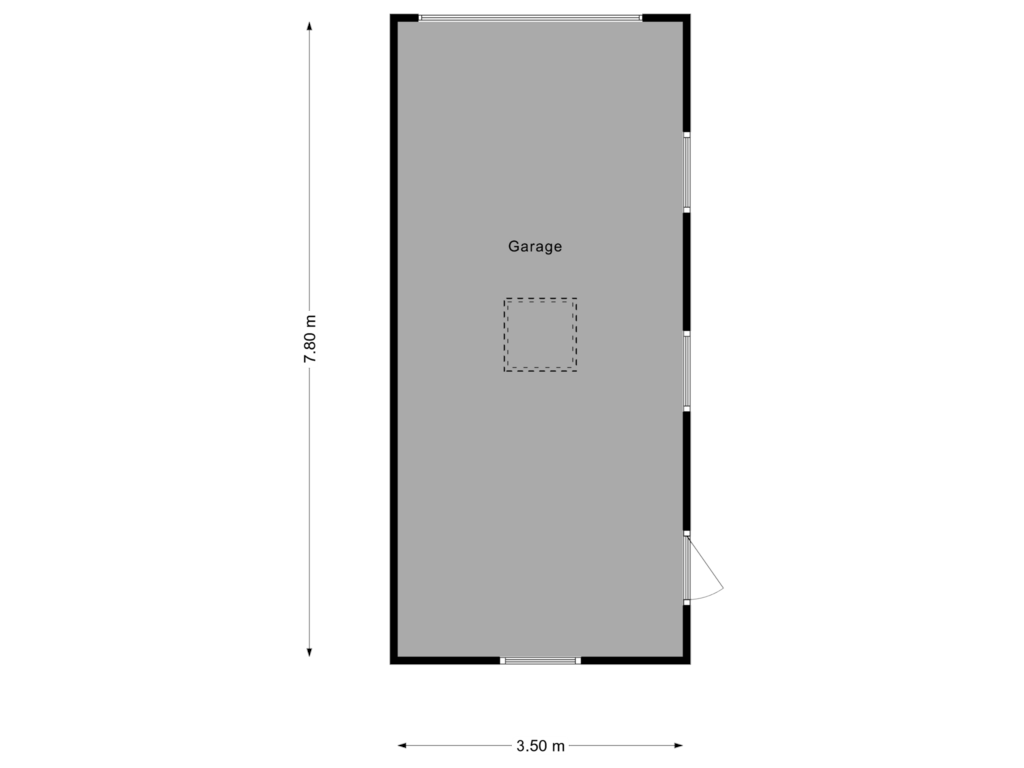 Bekijk plattegrond van Garage van Zuivelstraat 18