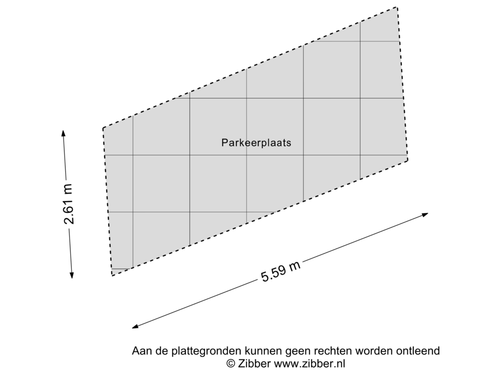 View floorplan of Parkeerplaats of Pierebaan 115