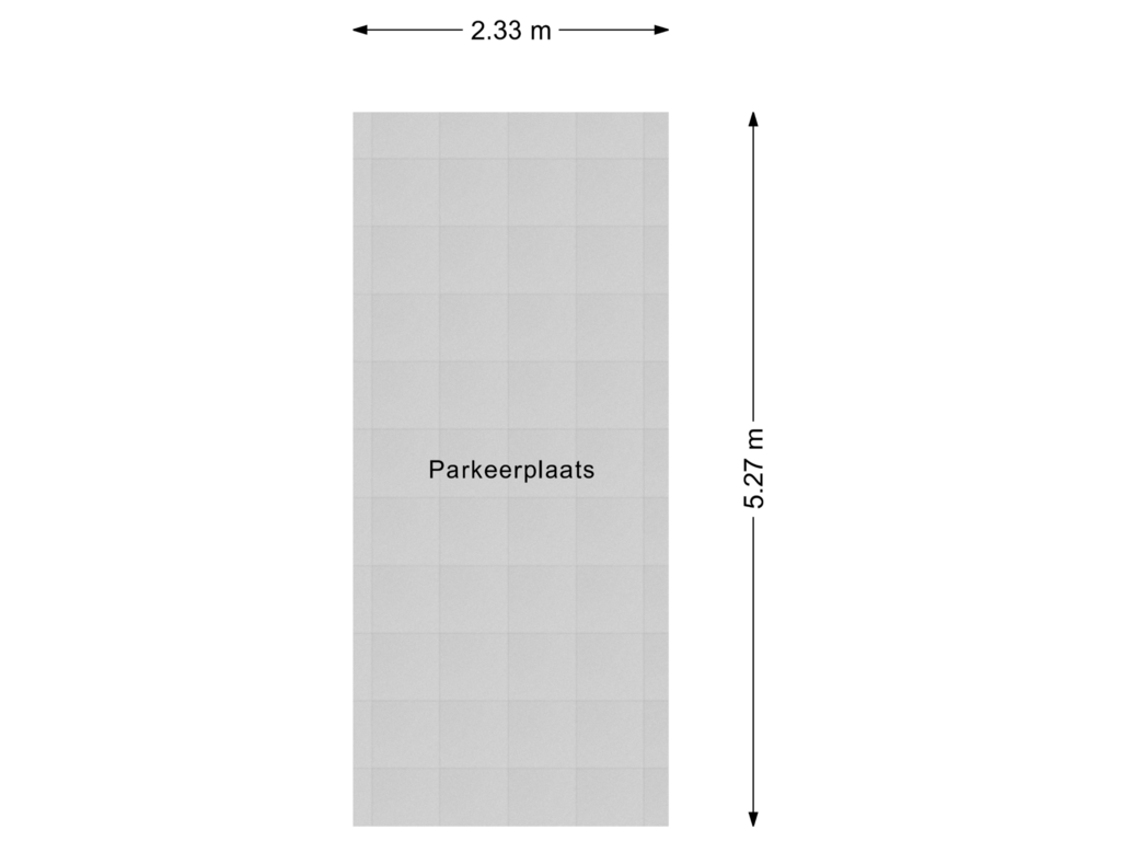 View floorplan of Parkeerplaats of Piet Mondriaansingel 207