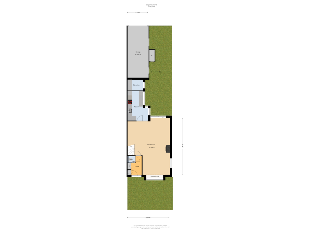 Bekijk plattegrond van Tuin van De Steenkamp 132