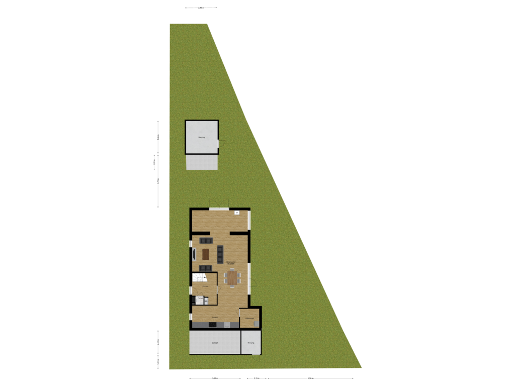 Bekijk plattegrond van Situatie van Hubertshoeve 29