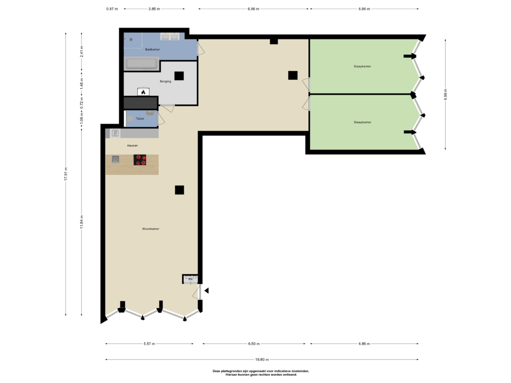 Bekijk plattegrond van Appartement van Sint Maartenpad 37