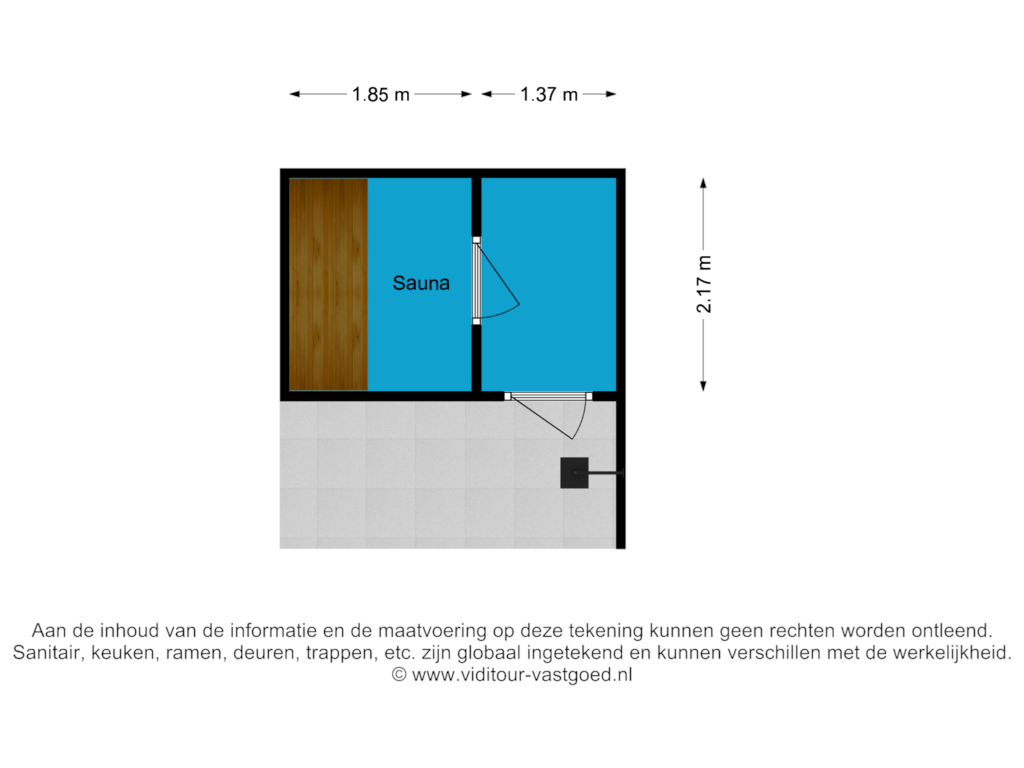 Bekijk plattegrond van Sauna van Achterhoeksestraat 57