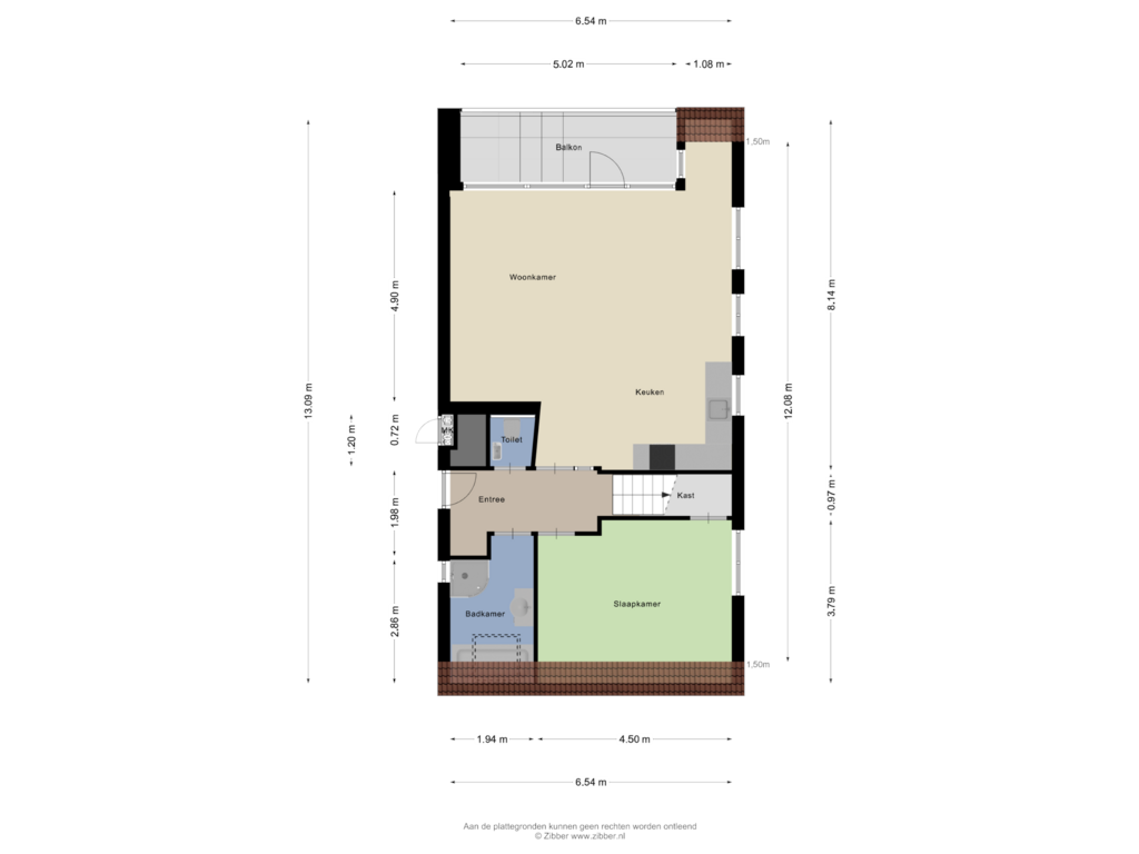 Bekijk plattegrond van Begane Grond van Agthoven 20