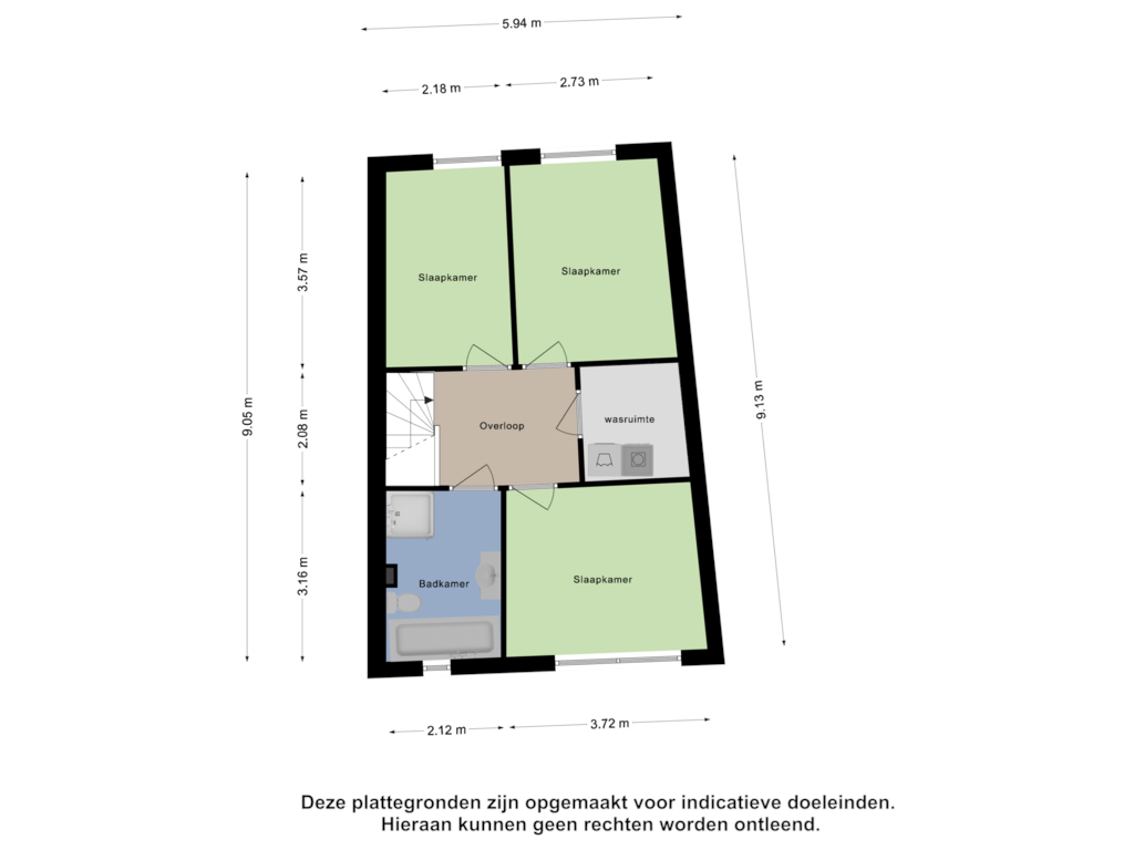 Bekijk plattegrond van Eerste Verdieping van Irene Vorrinkland 21