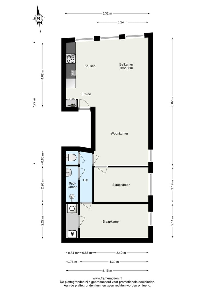 Foto 24 van Van Oldenbarneveltstraat 142-B01