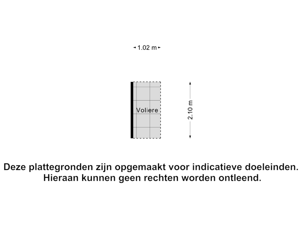 Bekijk plattegrond van Voliere van Jan ter Horststraat 41