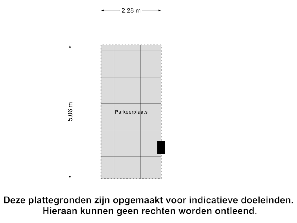 View floorplan of Parkeerplaats of Wervelstraat 36