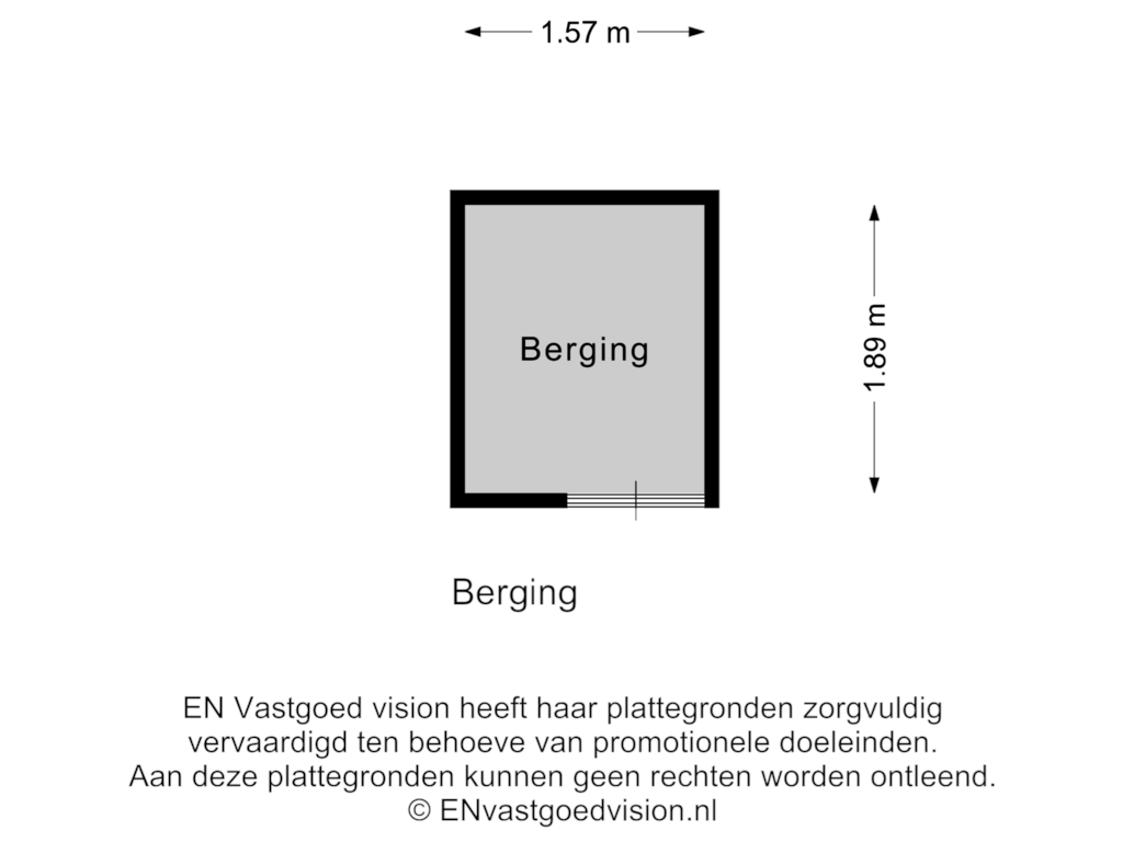 Bekijk plattegrond van Berging van Mandarijnenstraat 44-1