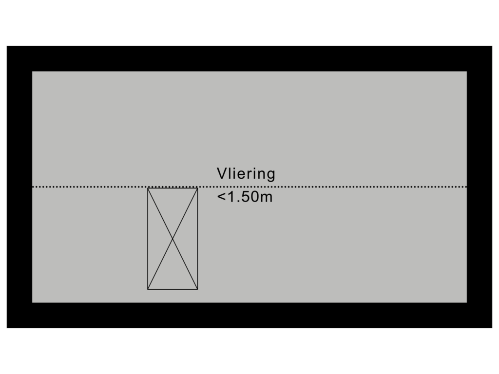 View floorplan of Vliering of Ons Belang 14