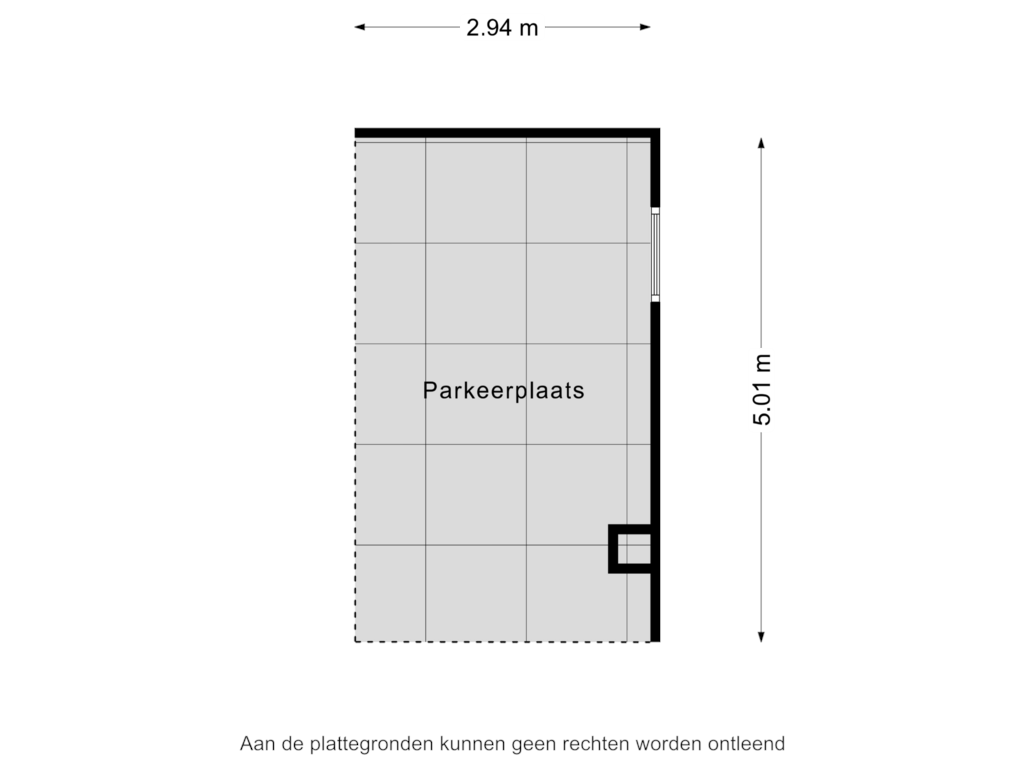 Bekijk plattegrond van Parkeerplaats van Genovevalaan 264