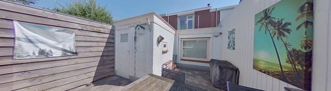 Bekijk 360° foto van achtertuin van Klaverstraat 27