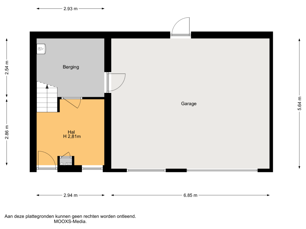 Bekijk plattegrond van Begane Grond van Bootstraat 14