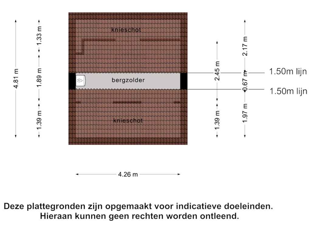 Bekijk plattegrond van 2e verdieping van Klaverstraat 27