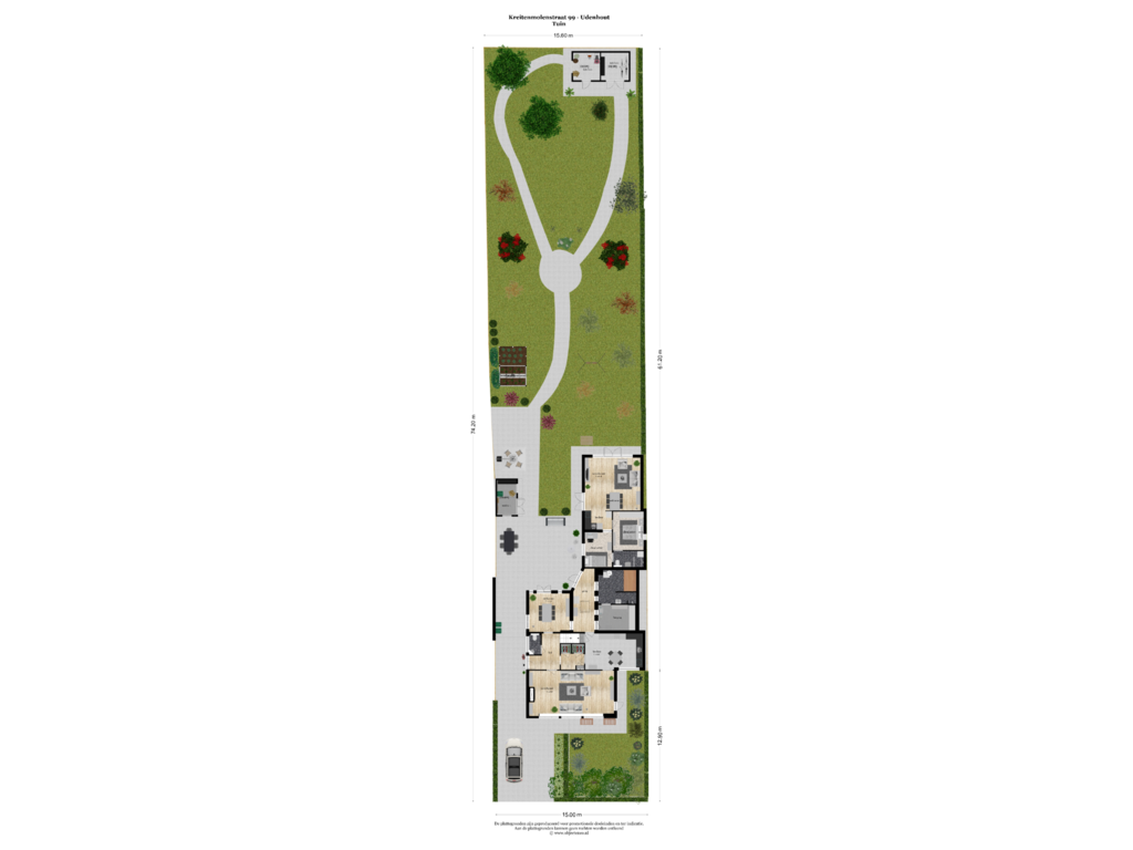 Bekijk plattegrond van TUIN van Kreitenmolenstraat 99