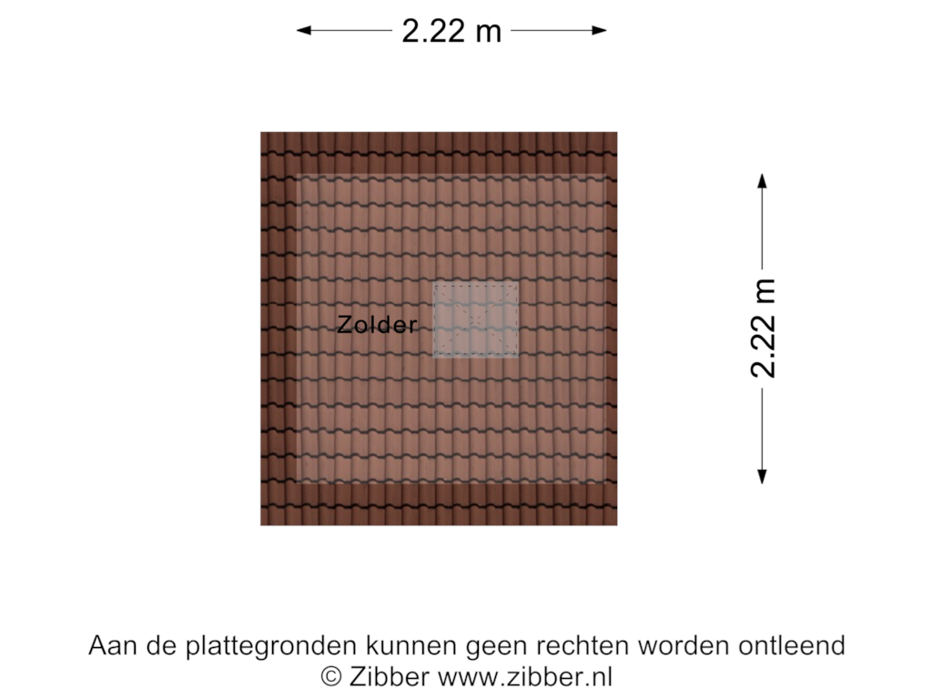 Bekijk plattegrond van Zolder van De Klomp 1