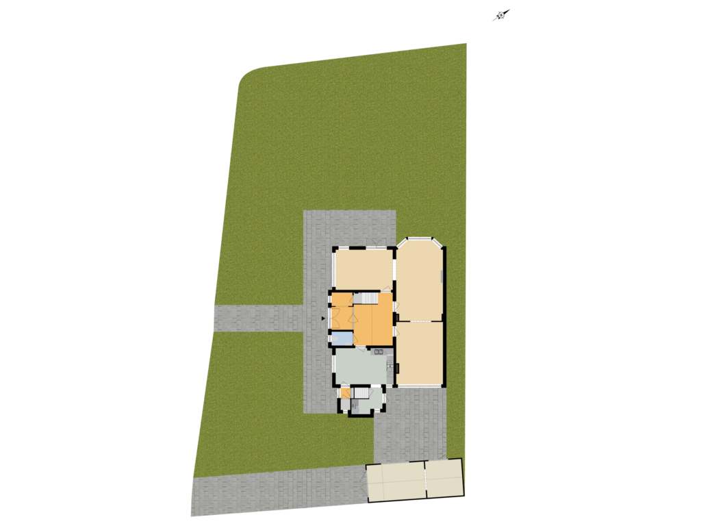 Bekijk plattegrond van Situatie van Laurillardlaan 1