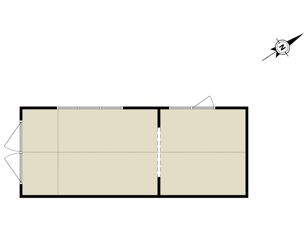 Bekijk plattegrond van Garage van Laurillardlaan 1